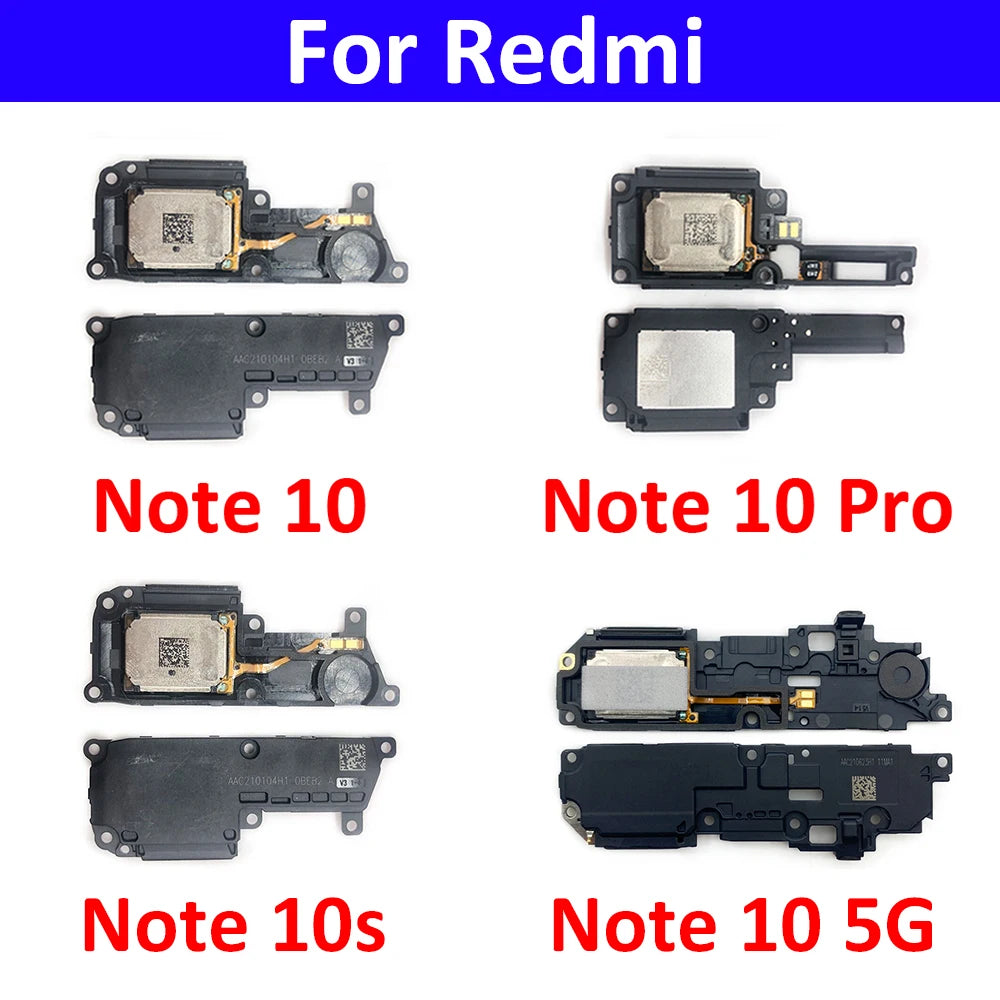New Loudspeaker For Xiaomi Redmi Note 10 10s 11 11s 12 12s 13 Pro 4G 5G Loud Speaker Buzzer Ringer Replacement Part Xiaomi  Xiao mi phone repair parts