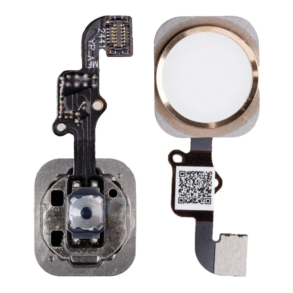 Home Button with Flex Cable for iPhone 6 6S 4.7"/ 6S 6 plus  5.5" Complete Assembly Spare Part Replacement Black/White/Gold iPhone phone repair parts