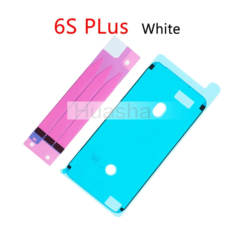 2pcs/set Battery Adhesive Sticker Strips + LCD Display Waterproof Seal Adhesive Sticker for iPhone 6S 7 8 Plus X iPhone phone repair parts