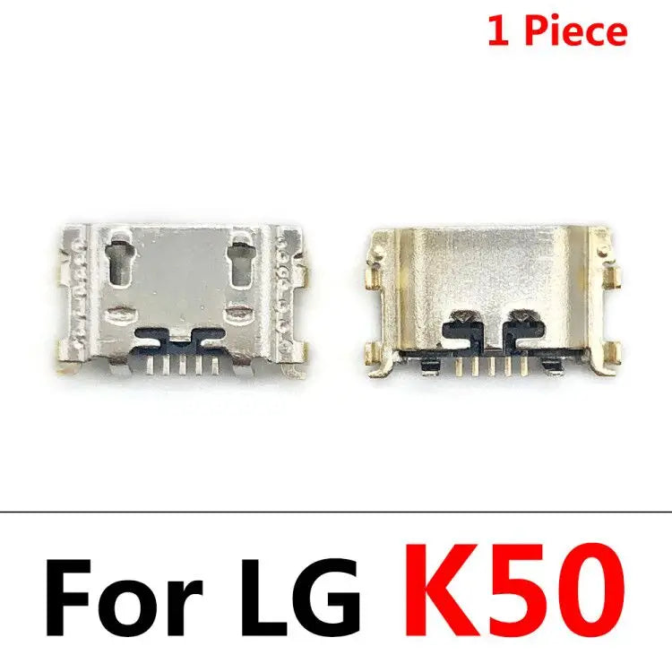 2Pcs, Charger Charging Connector USB Port Dock Connector For LG K9 K11 K4 K8 K12 Plus K50 K50s K41s K51 K51s k42 K52 K10 2017   LG phone repair parts
