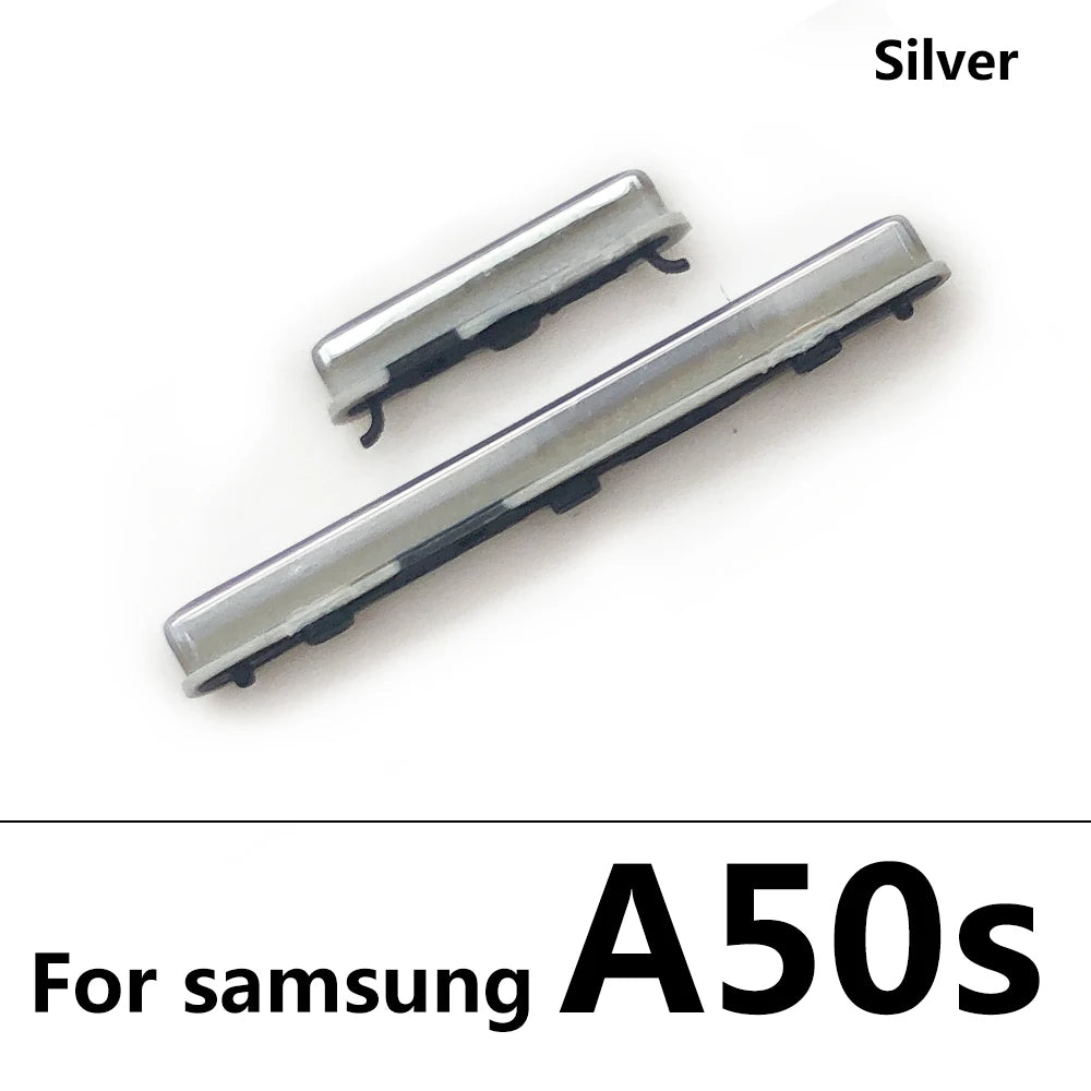 50Pcs, New Side Power Key + Volume Button Keys For Samsung A10S A107F A20S A207F A21S A217F A30S A307F A50S A507F A21s Samsung phone repair parts