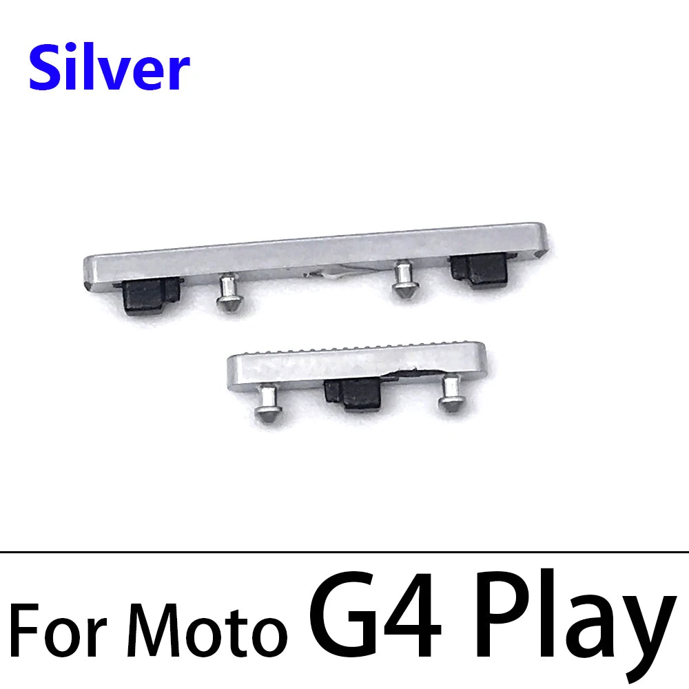 New For Motorola Moto G6 Play G4 G5 G5S G6 Plus Volume Power Button Side Key Motorola phone repair parts