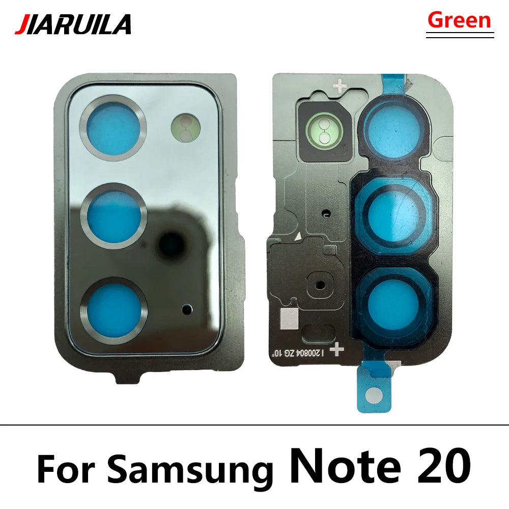 Housing Back Rear Camera Glass Lens With Cover Frame Holder For Samsung Note 20 / Note 20 Ultra / Note 10 Plus / Note 10 Lite Samsung phone repair parts