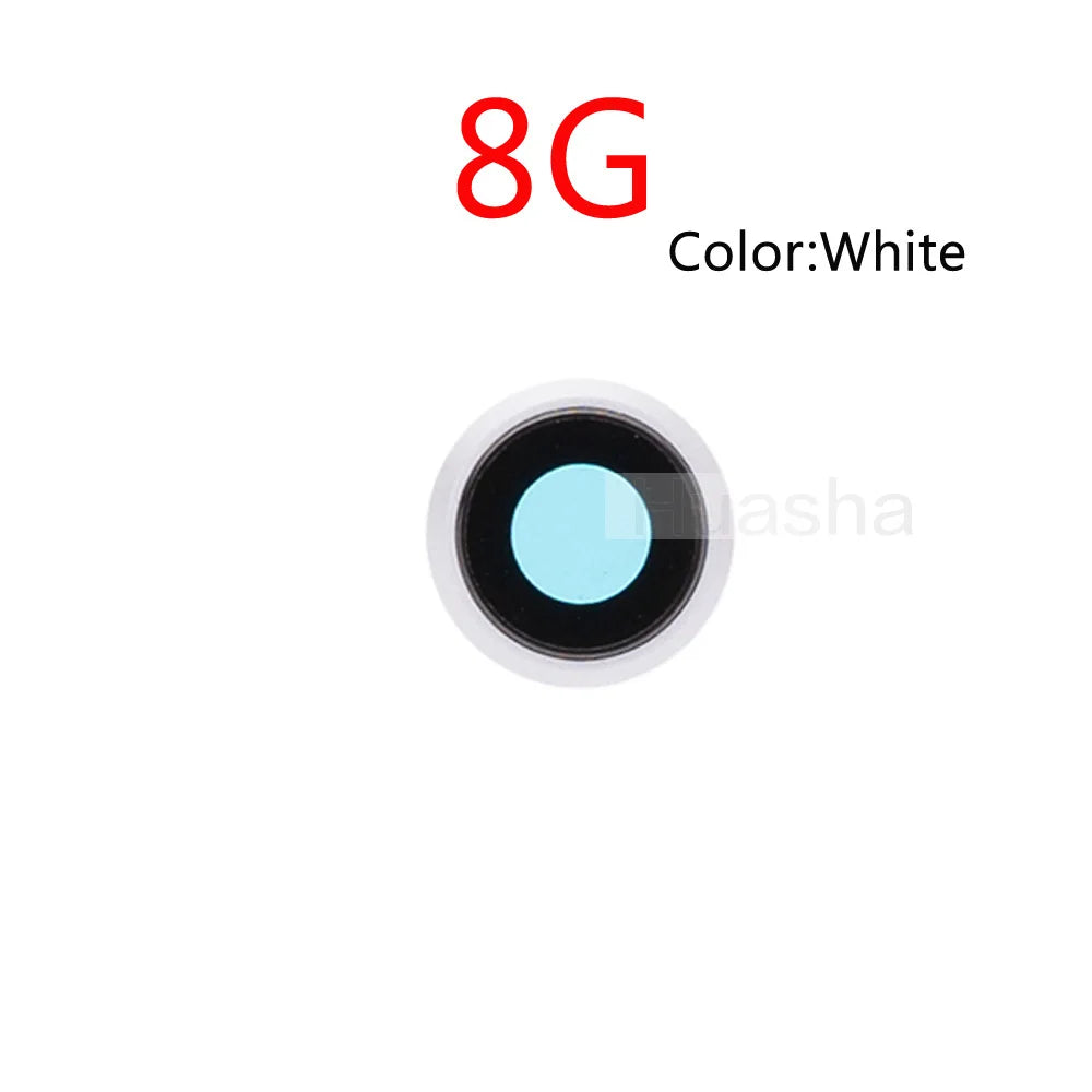 1pcs New Back Camera Glass Lens for iPhone 7G 7 8 PLUS Rear Camera Ring Holder with Glass Lens Cover Replacement Parts iPhone phone repair parts
