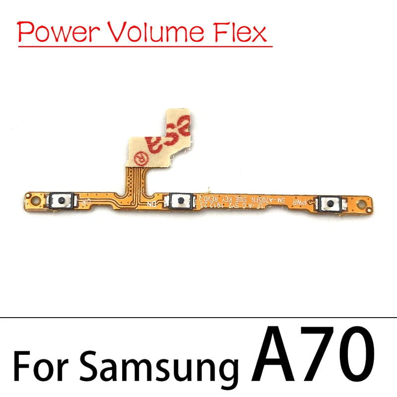 Volume Power Switch On Off Button Key Flex For Samsung A10 A20 A30 A40 A50 A70 A01 A11 A10s A20s A21s A30s A51 A21 A31 A71 A02s Samsung phone repair parts