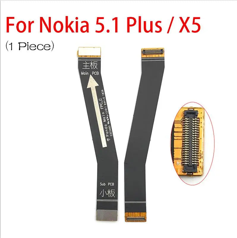 Main Board Motherboard Connector Board Flex Cable For Nokia 2 2.1 3 3.1 Plus 5 5.1 6 6.1 7 7.1 8 X5 X6 X7 Mainboard Nokia phone repair parts