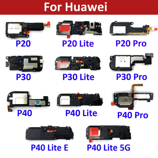 Loudspeake Buzzer Ringer Loud Speaker Loudspeaker Flex Cable For Huawei P30 P40 P20 P10 Lite Pro E 5G Plus P Smart 2019 Huawei phone repair parts