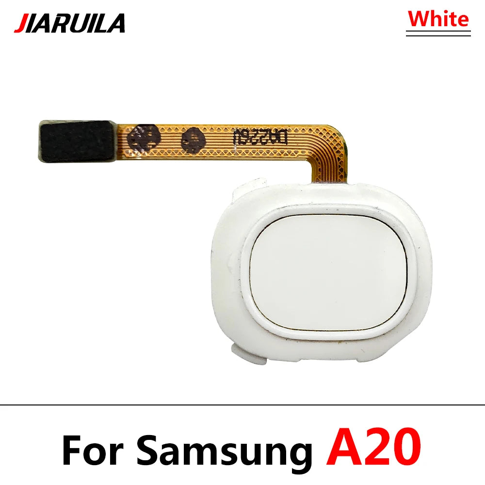 Fingerprint Scanner For Samsung A11 A31 A51 A71 A20 A30 A40 A50 A70 Home Button Fingerprint Menu Return Key Sensor Flex Cable Samsung phone repair parts