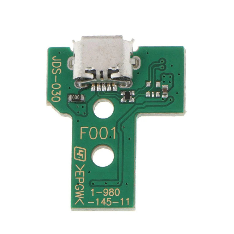 10 PCS PS4 USB Charge Port JDS-030/JDS-011 & 12 Pin, JDS-001 & 14 Pin, FJDS-055 & 12 Pin Connector Cable Replacement Game console repair parts