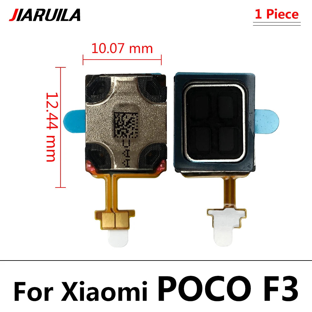 10Pcs, Front Top Earpiece Earphone Ear Speaker Sound Receiver For Xiaomi Poco F1 F2 F3 F4 F5 M3 M4 M6 X3 X4 X6 Pro 5G X3 GT  Xiaomi  Xiao mi phone repair parts
