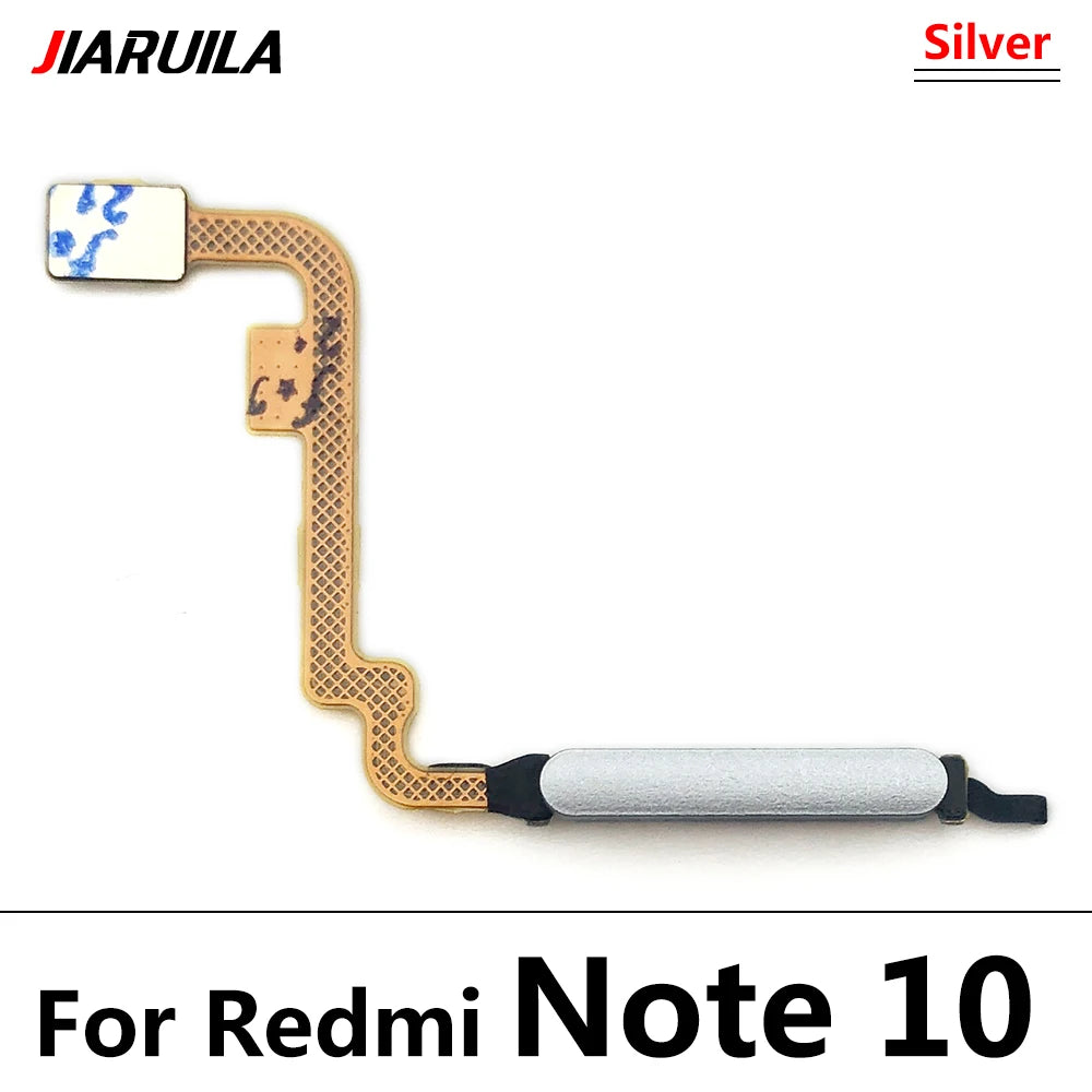 Fingerprint Scanner For Xiaomi Redmi Note 10 10s Pro 4G 5G Home Button Fingerprint Menu Return Key Sensor Flex Cable  Xiaomi  Xiao mi phone repair parts