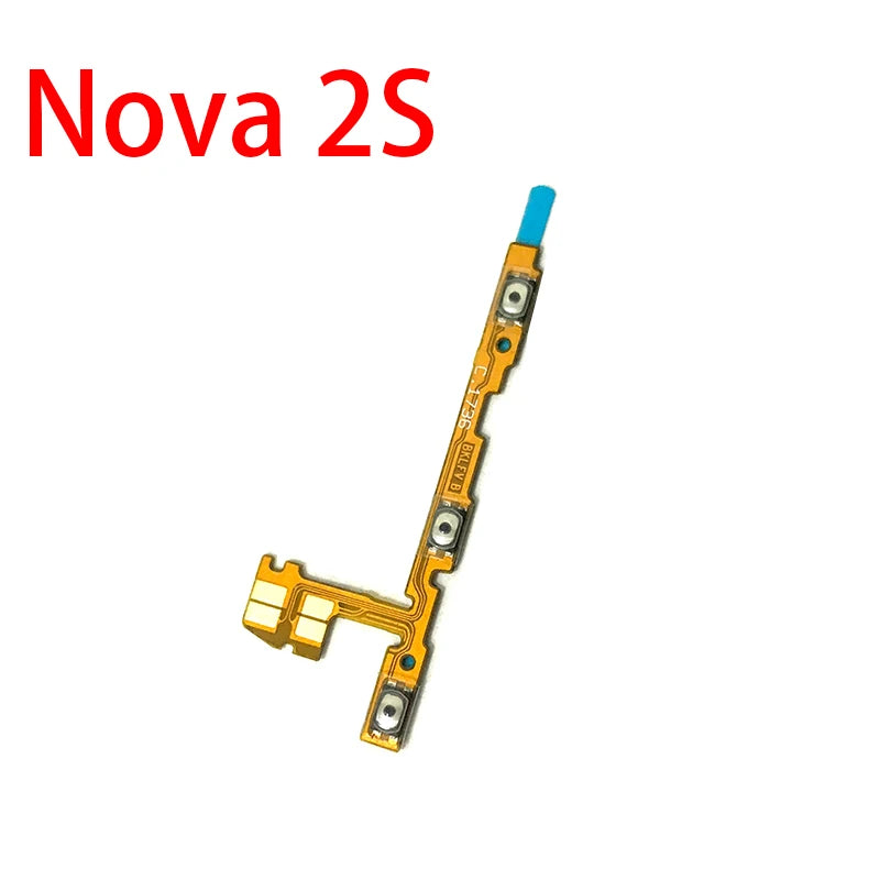 Power Switch On/Off Button Volume Key Button Flex Cable For Huawei Nova 2 Plus 2S 3 3i 3e 4 4e 5 5i Pro Huawei phone repair parts