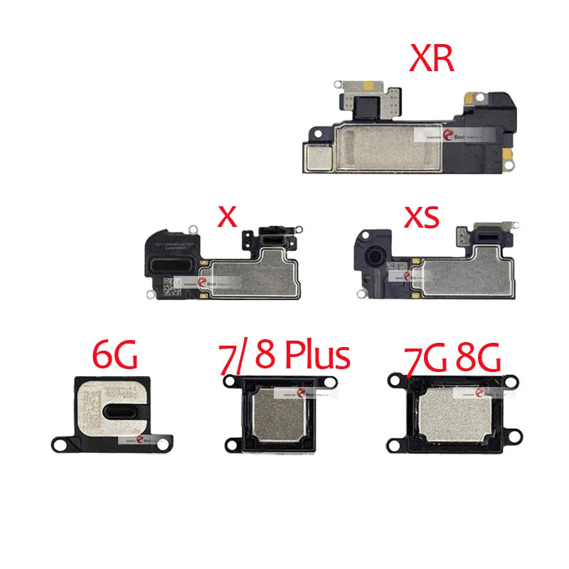1pcs Earpiece Speaker for iPhone 5 5s 5c SE 6 6S 7 Plus X XR XS Ear Speaker Earpiece Ear-Speaker cell phone parts replacement iPhone phone repair parts