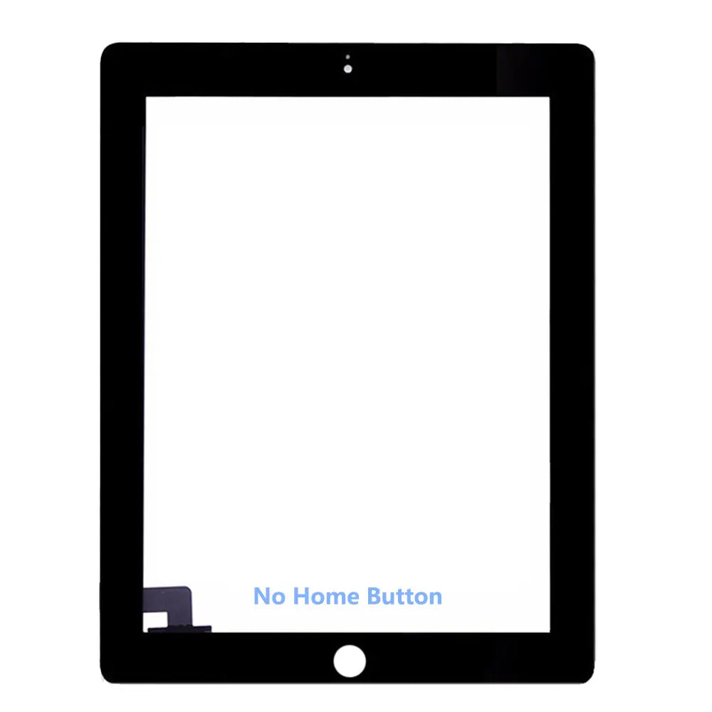 New Touch Screen For Apple iPad 2 IPad3 IPad4 A1416 A1430 A1403 A1458 A1459 LCD Outer Digitizer Sensor Glass Panel Replacement  iPad repair parts