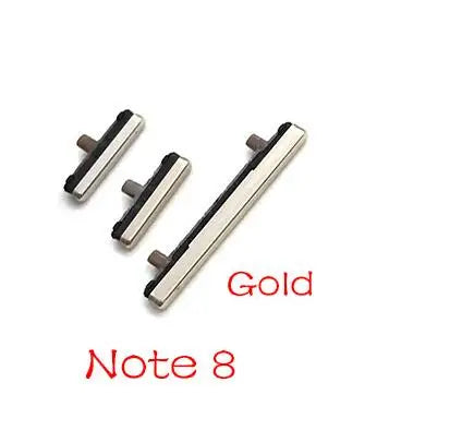 New SIde Volume Button Power ON / OFF Buttton Key Set For Samsung Note 8 S8 S9 S10 Plus Replacement Parts Samsung phone repair parts