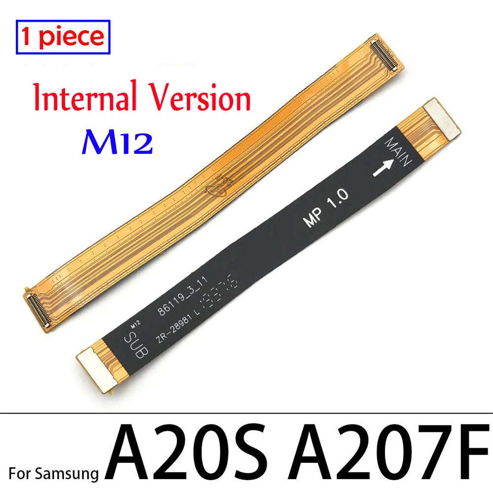 For Samsung A10 A20 A30 A40 A50 A70 A21s A10s A20s A30s A50s A31 A51 A71 Mainboard Main Board Motherboard Connector Flex Cable Samsung phone repair parts