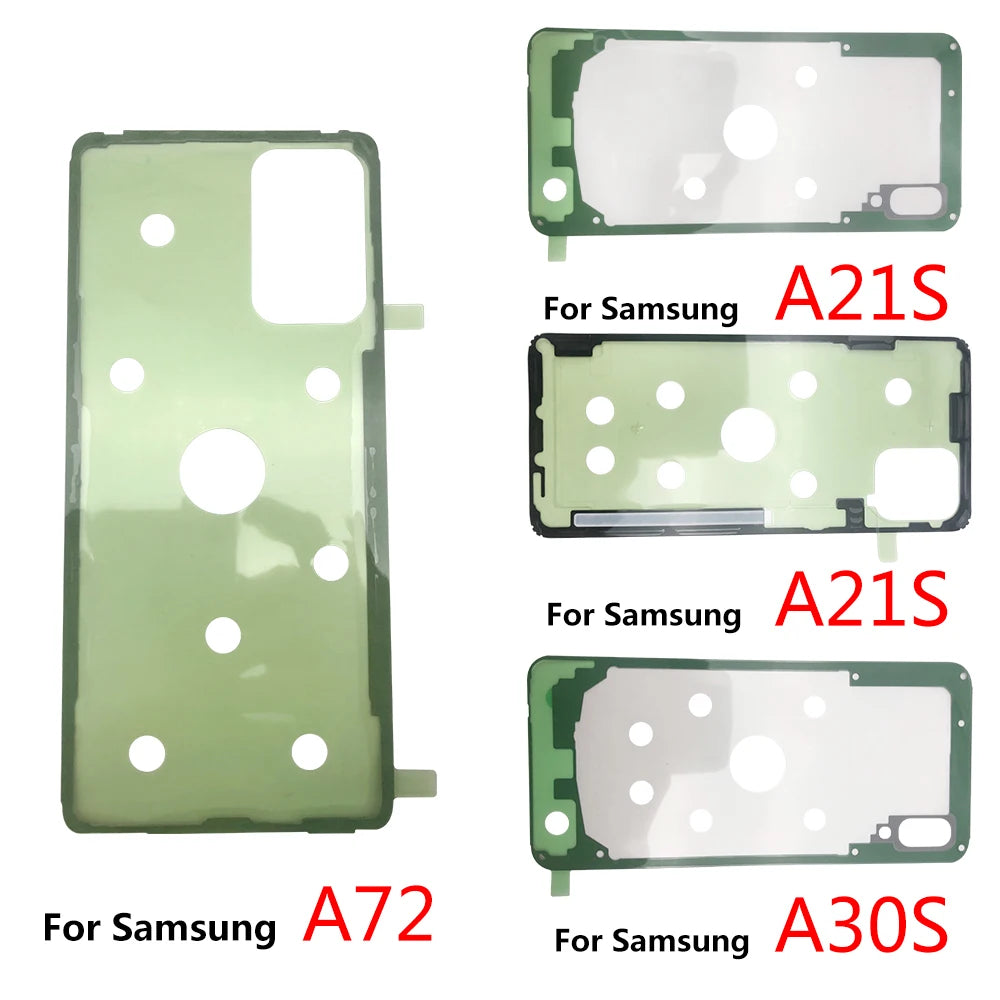 2Pcs Adhesive Sticker Back Housing Battery Cover Tape Waterproof For Samsung A20 A30 A50 A70 A20s A21s A30s A51 A71 A32 A52 A72 Samsung phone repair parts