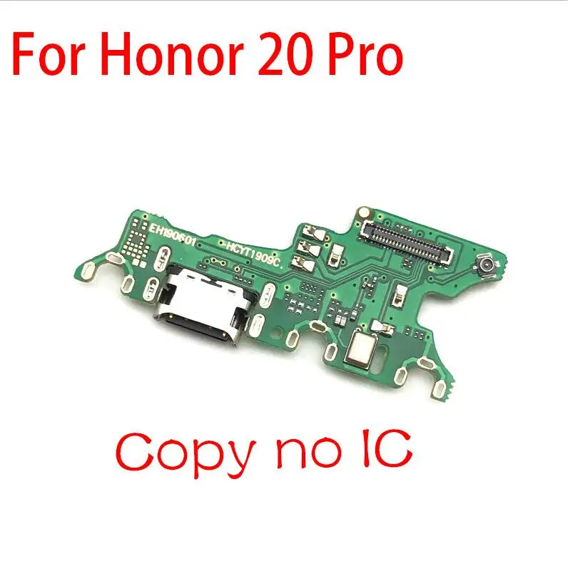 USB Charging Port Dock Charger Plug Connector Board Flex Cable For Huawei Honor 20 Pro 5A 5X 10 9X 8X Max Play 8C 8 9 lite 9S Huawei phone repair parts