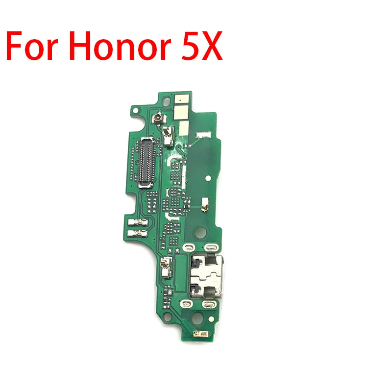 USB Charging Port Dock Charger Plug Connector Board Flex Cable For Huawei Honor 20 Pro 5A 5X 10 9X 8X Max Play 8C 8 9 lite 9S Huawei phone repair parts