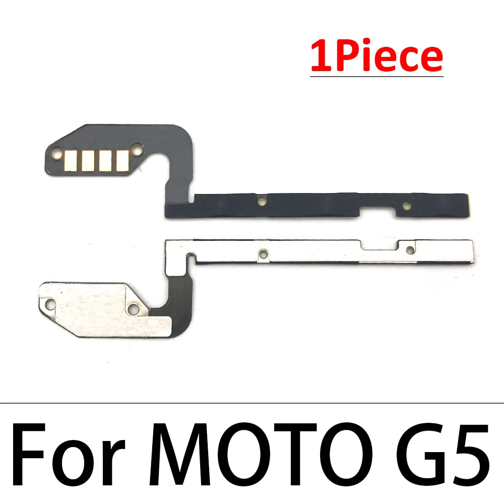 Power On Off Volume Button Flex Cable For Motorola Moto G5 G5s G6 G4 G8 G7 G9 Plus Play Power Lite Motorola phone repair parts