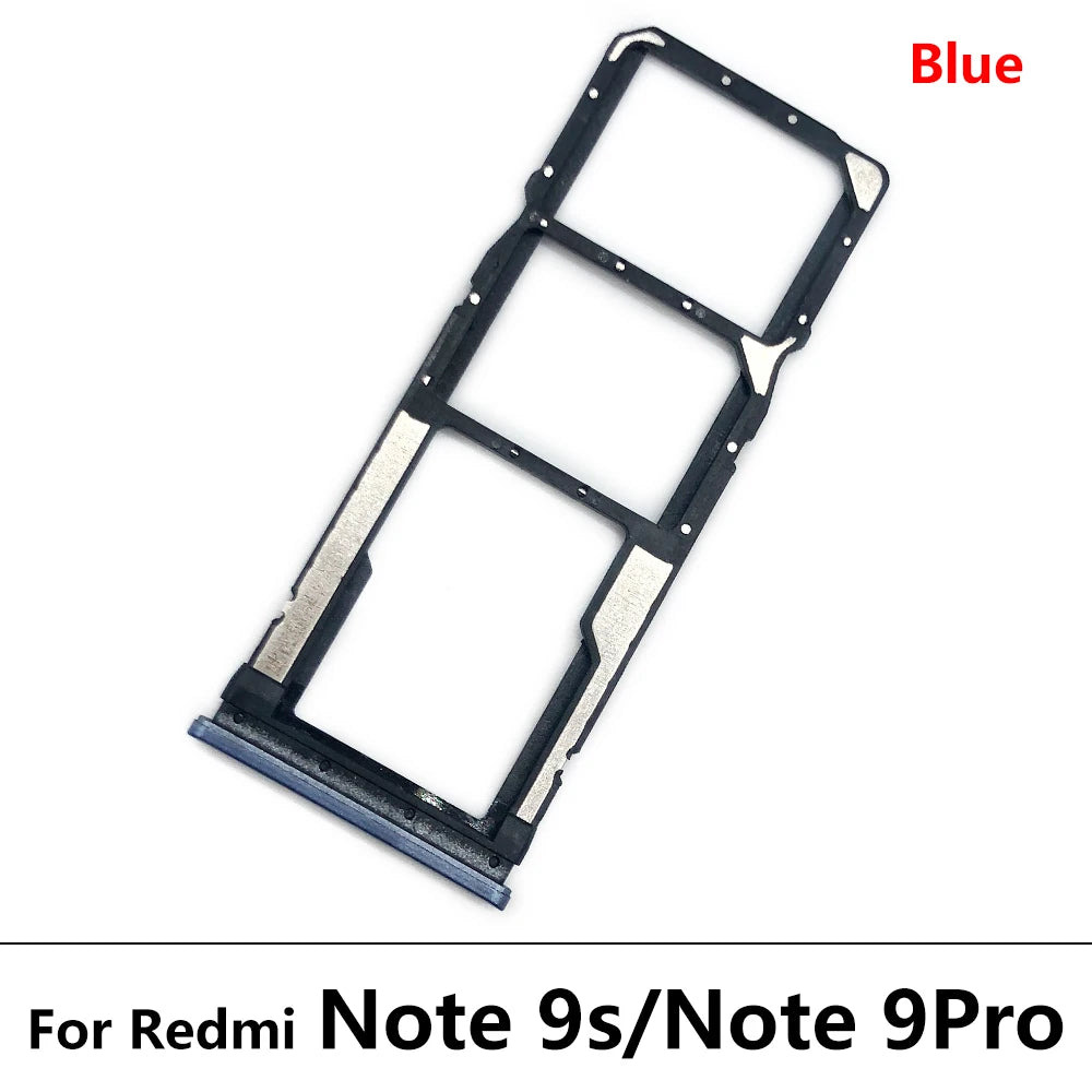 New SIM Card Tray Slot Holder For Xiaomi Redmi Note 7 9 9s 10 Pro Replacement Parts  Xiaomi  Xiao mi phone repair parts