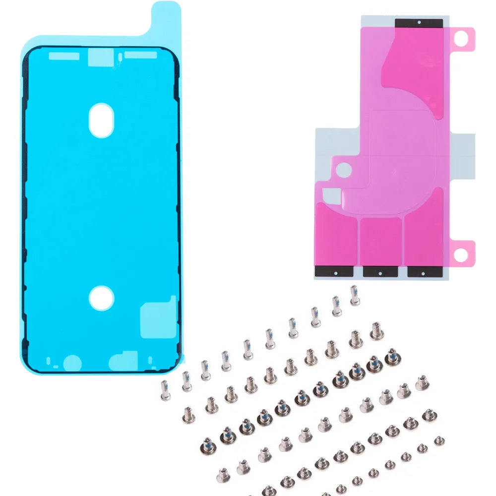 Full screw for iPhone  X XR XS 11 Pro MAX Battery Adhesive Strips + LCD Display Waterproof Bezel Seal Adhesive Sti iPhone phone repair parts