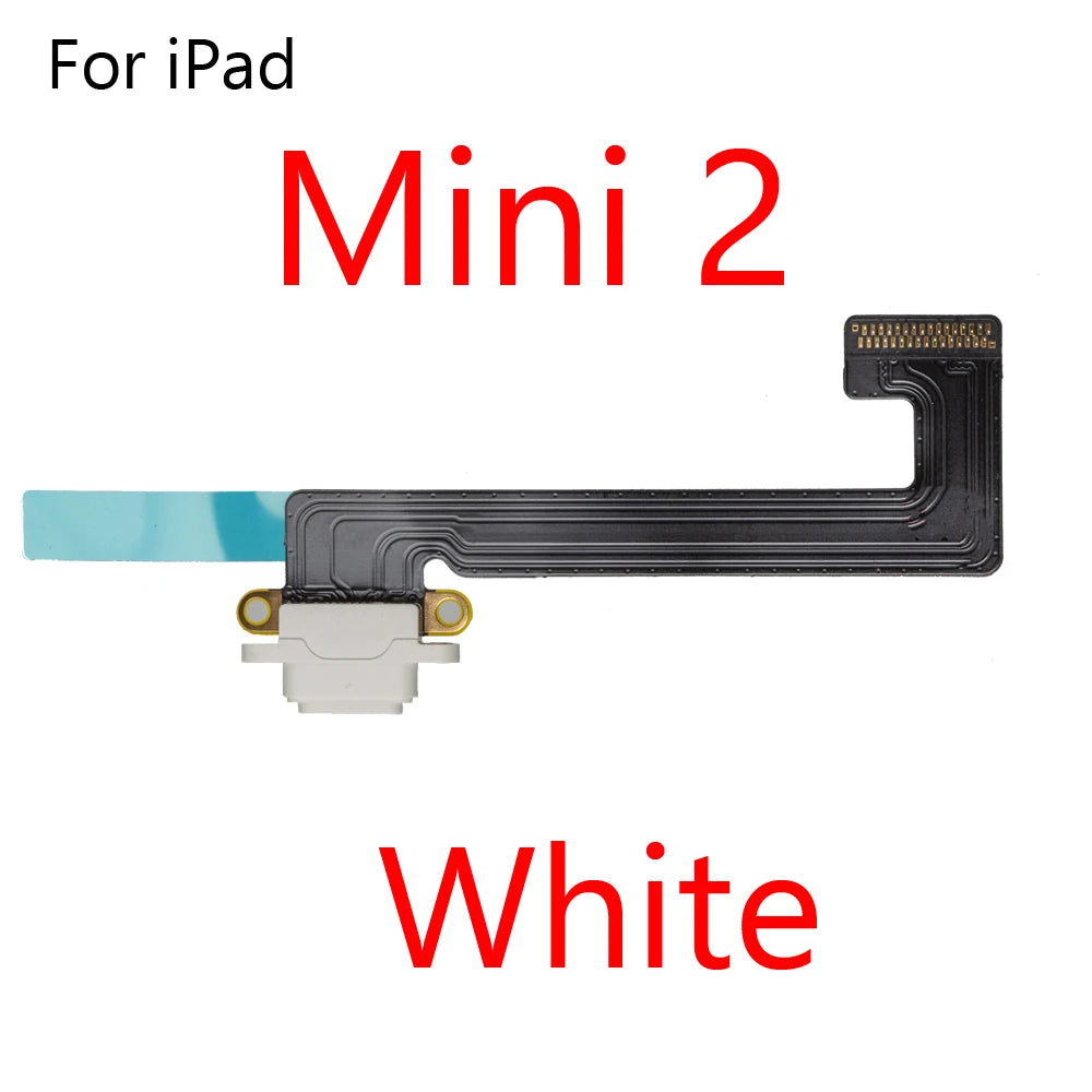 USB Charger Connector Port Plug Flex Cable For iPad Mini 1 2 3 4 5 Power Charging Dock Port Flex Repair Parts  iPad repair parts