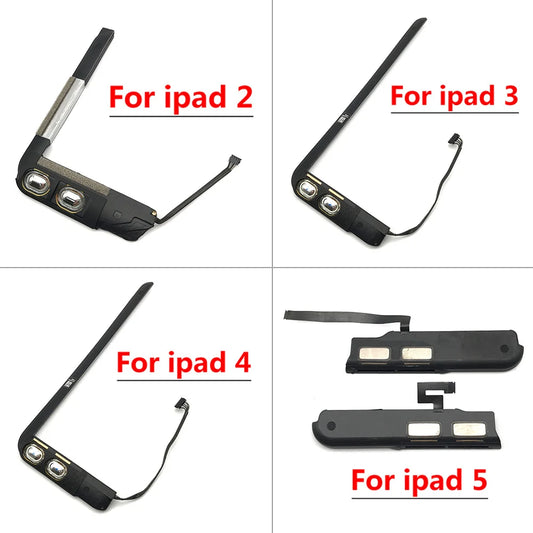 New Loud Speaker For iPad 2 3 4 5 Buzzer Module Loudspeaker Flex Cable Repair Parts