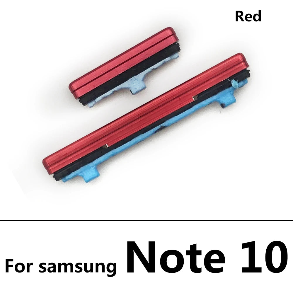New For Samsung Note 8 9 10 Plus Power Button + Volume Side Button Key Keys Buttons Samsung phone repair parts