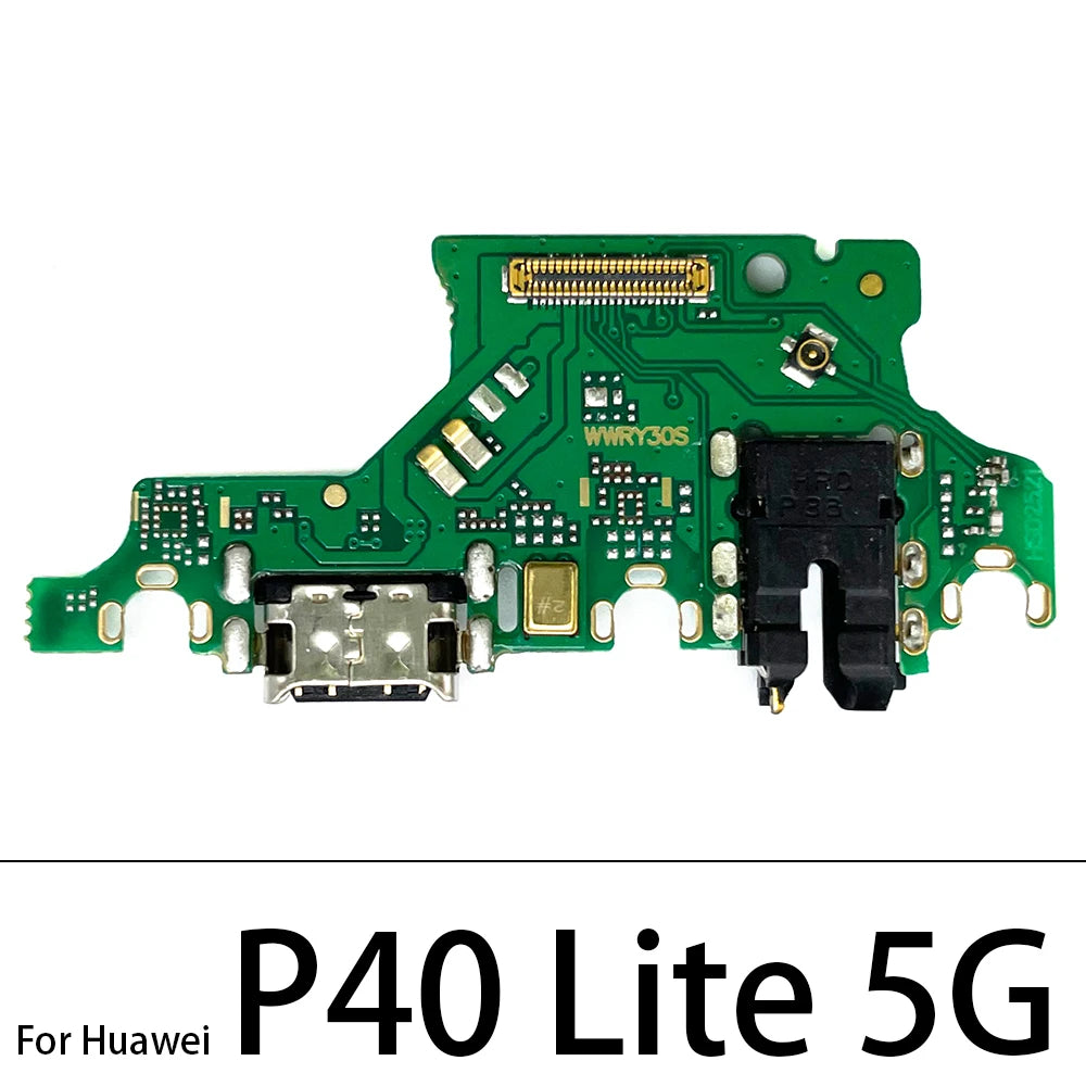 New USB Flex Cable Dock Connector Charging Port Charger Board For Huawei P30 P20 P10 P9 P40 Lite E 5G Pro Plus Huawei phone repair parts