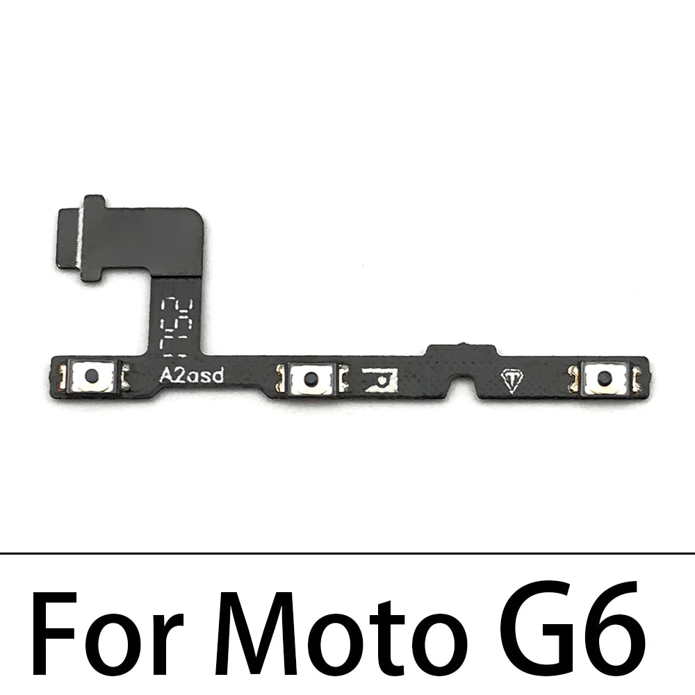 Power On Off Volume Button Flex Cable For Motorola Moto G5 G5s G6 G4 G8 G7 G9 Plus Play Power Lite Motorola phone repair parts