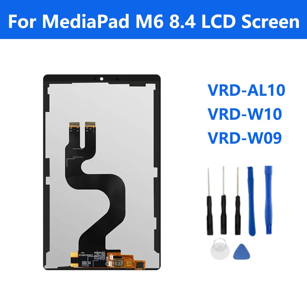 OEM LCD For Huawei MediaPad M6 Turbo VRD-AL10 VRD-W10 VRD-W09 Lcd Display Touch Screen Digitizer Assembly Tested Tablet repair parts