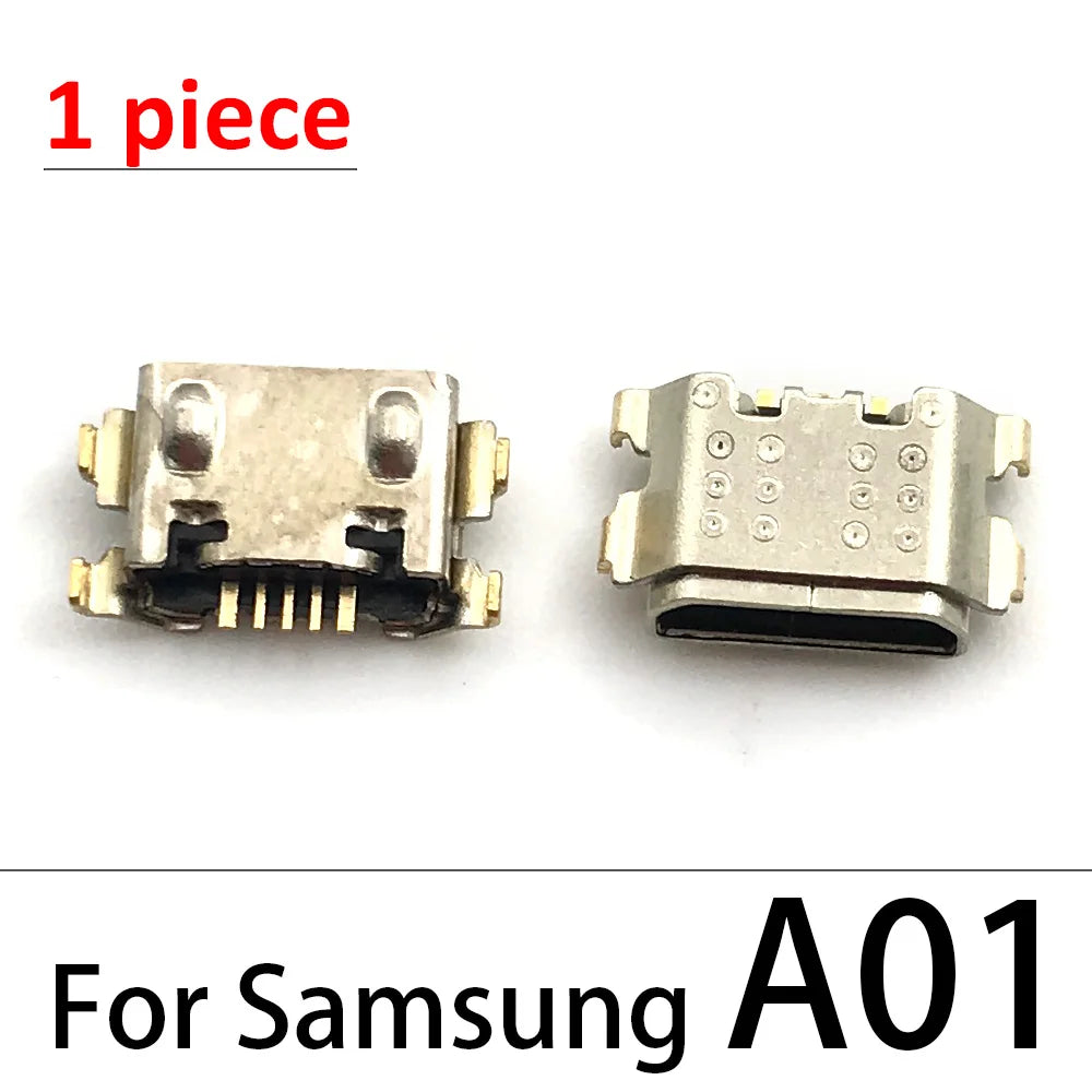 20Pcs USB Charging Port Connector Charge Jack Dock For Samsung A10S A10 A01 A30s A20s A50s A11 A21 A31 A12 A32 A52 A72 A21s A20 Samsung phone repair parts