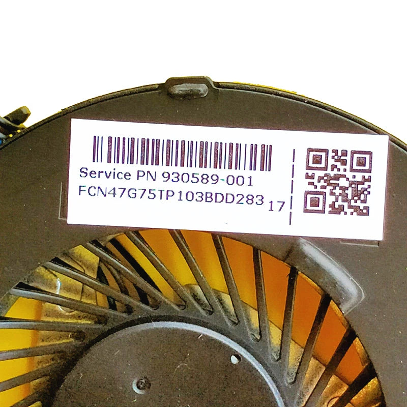 NEW ORIGINAL Laptop Cpu Cooling Fan For HP Pro 15-CB TPN-Q193 930589-001 HP laptop repair parts