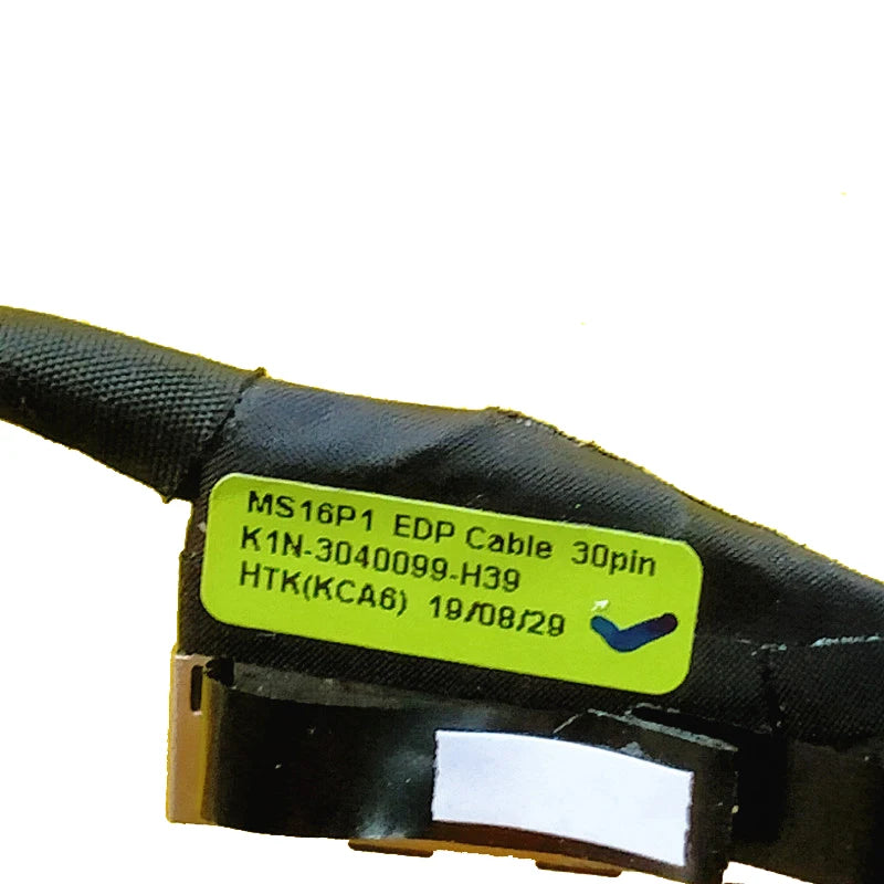 NEW ORIGINAL Laptop LCD EDP Cable For MSI GE63 MS16P1 MS-16P5 MS-16P7 K1N-3040099-H39 30PIN MSI laptop repair parts