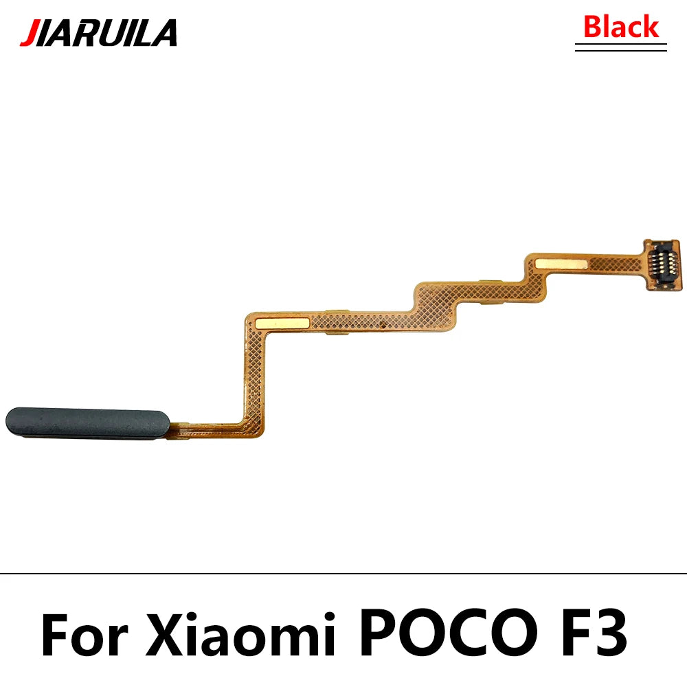 New Fingerprint Scanner For Xiaomi Poco M3 F3 X3 GT Pro Home Button Fingerprint Menu Return Key Sensor Flex Cable For Redmi 9T  Xiaomi  Xiao mi phone repair parts