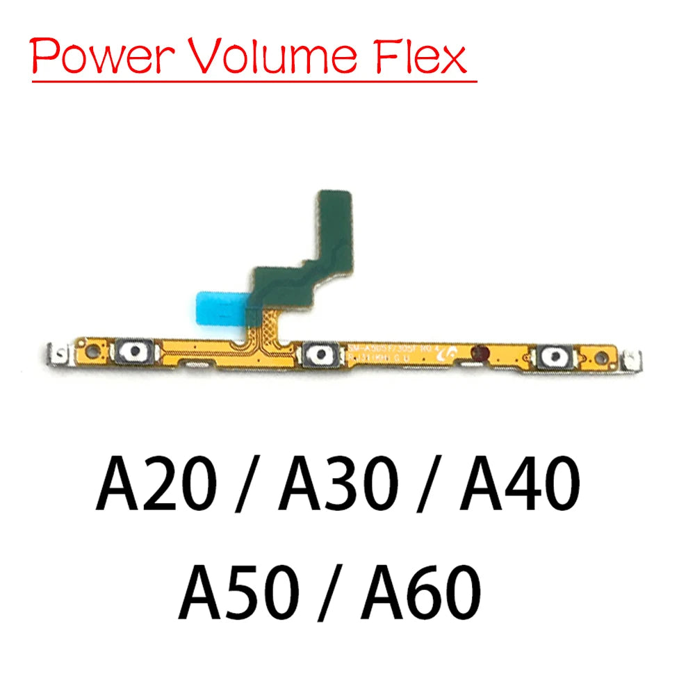 Volume Power Switch On Off Button Key Flex For Samsung A10 A20 A30 A40 A50 A70 A01 A11 A10s A20s A21s A30s A51 A21 A31 A71 A02s Samsung phone repair parts