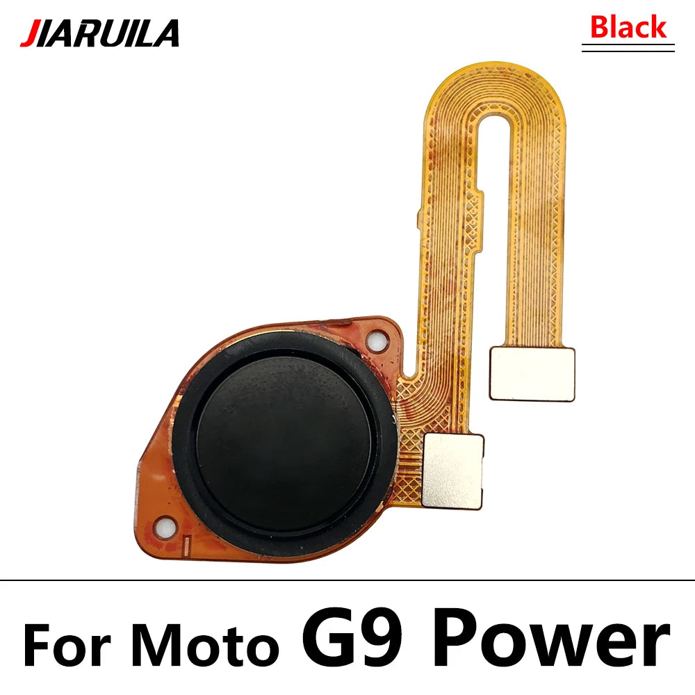 10Pcs/Lot, New For Motorola Moto G9 Plus Power Home Button FingerPrint Touch ID Sensor Flex Cable Ribbon Replacement Parts Motorola phone repair parts
