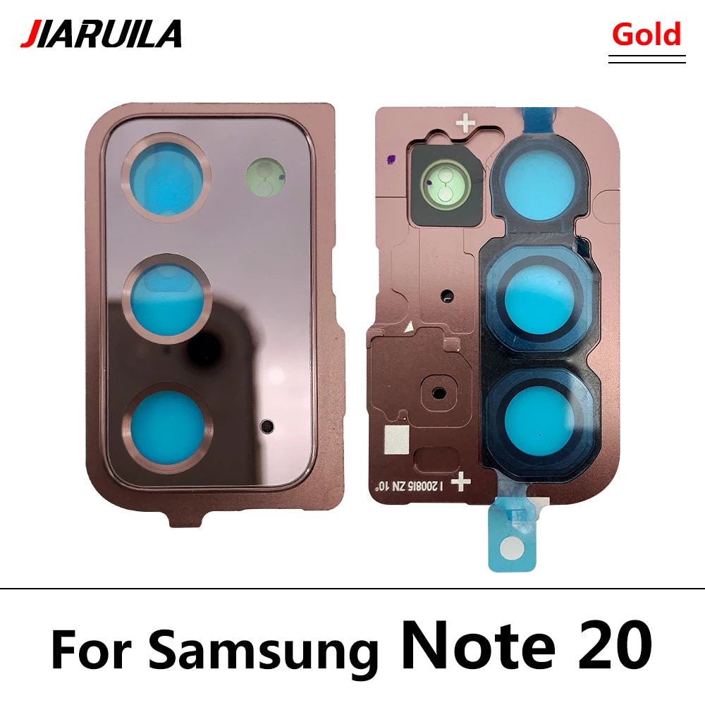 Housing Back Rear Camera Glass Lens With Cover Frame Holder For Samsung Note 20 / Note 20 Ultra / Note 10 Plus / Note 10 Lite Samsung phone repair parts