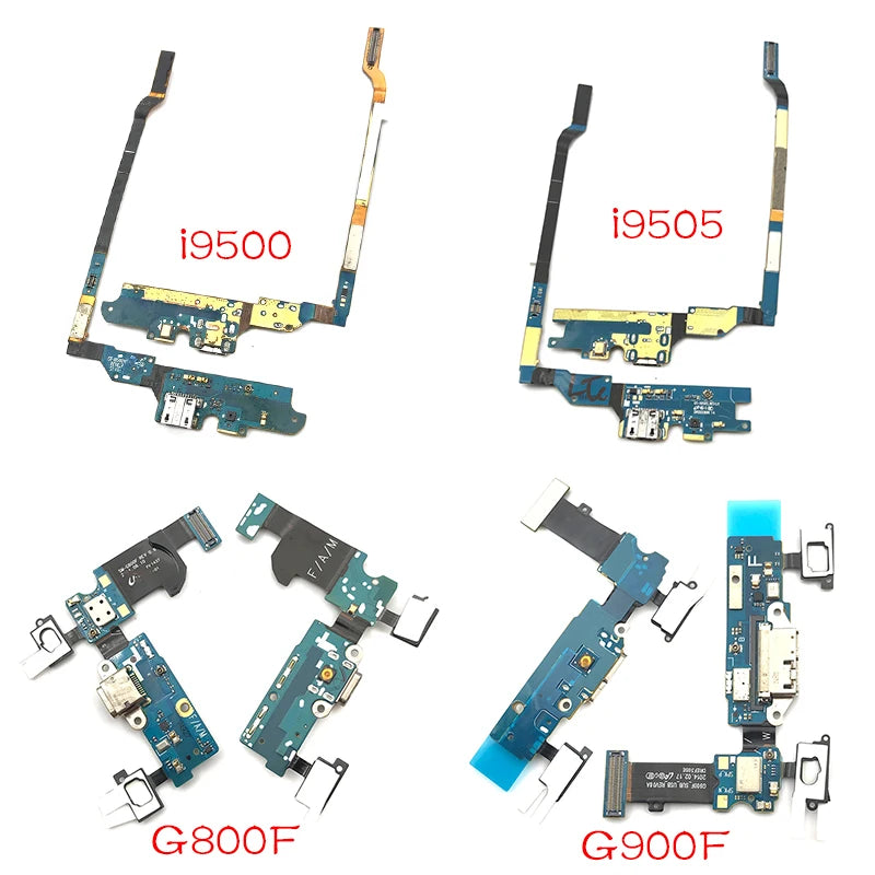 USB Charging Port Board For Samsung S4 S5 mini i9500 i9505 i337 i9190 G900F G800F Charger Connector Dock Flex Cable Samsung phone repair parts