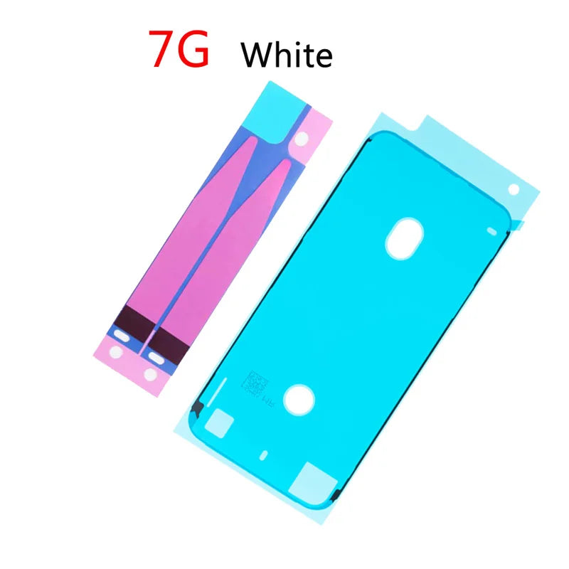 2pcs/set Battery Adhesive Sticker Strips + LCD Display Waterproof Seal Adhesive Sticker for iPhone 6S 7 8 Plus X iPhone phone repair parts