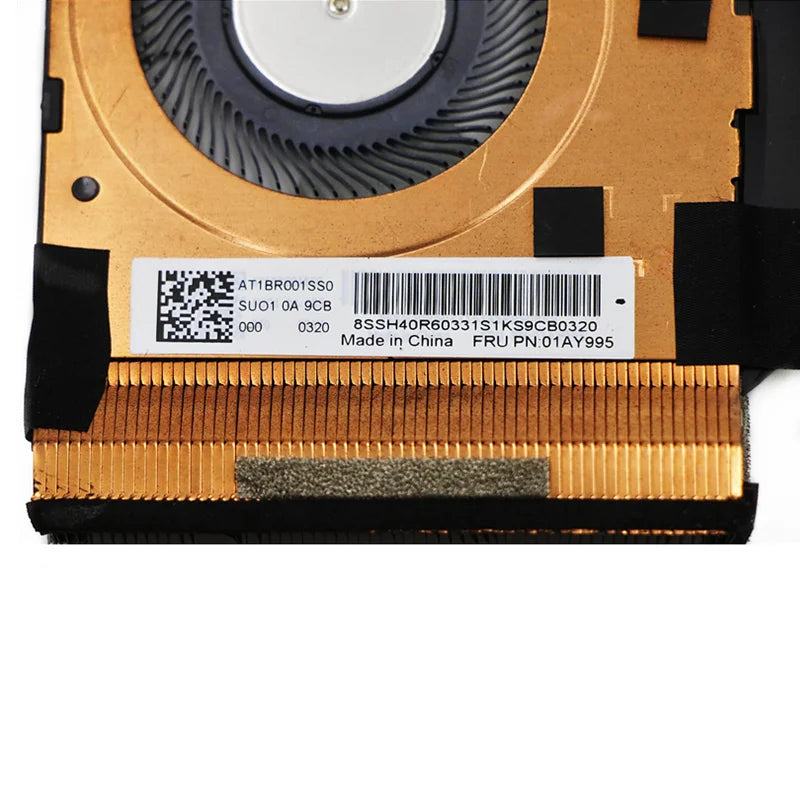 New Original For Laptop Lenovo ThinkPad T490s T495s T14s Gen 1 CPU Cooling Fan Heatsink Radiator Cooler Lenovo laptop repair parts