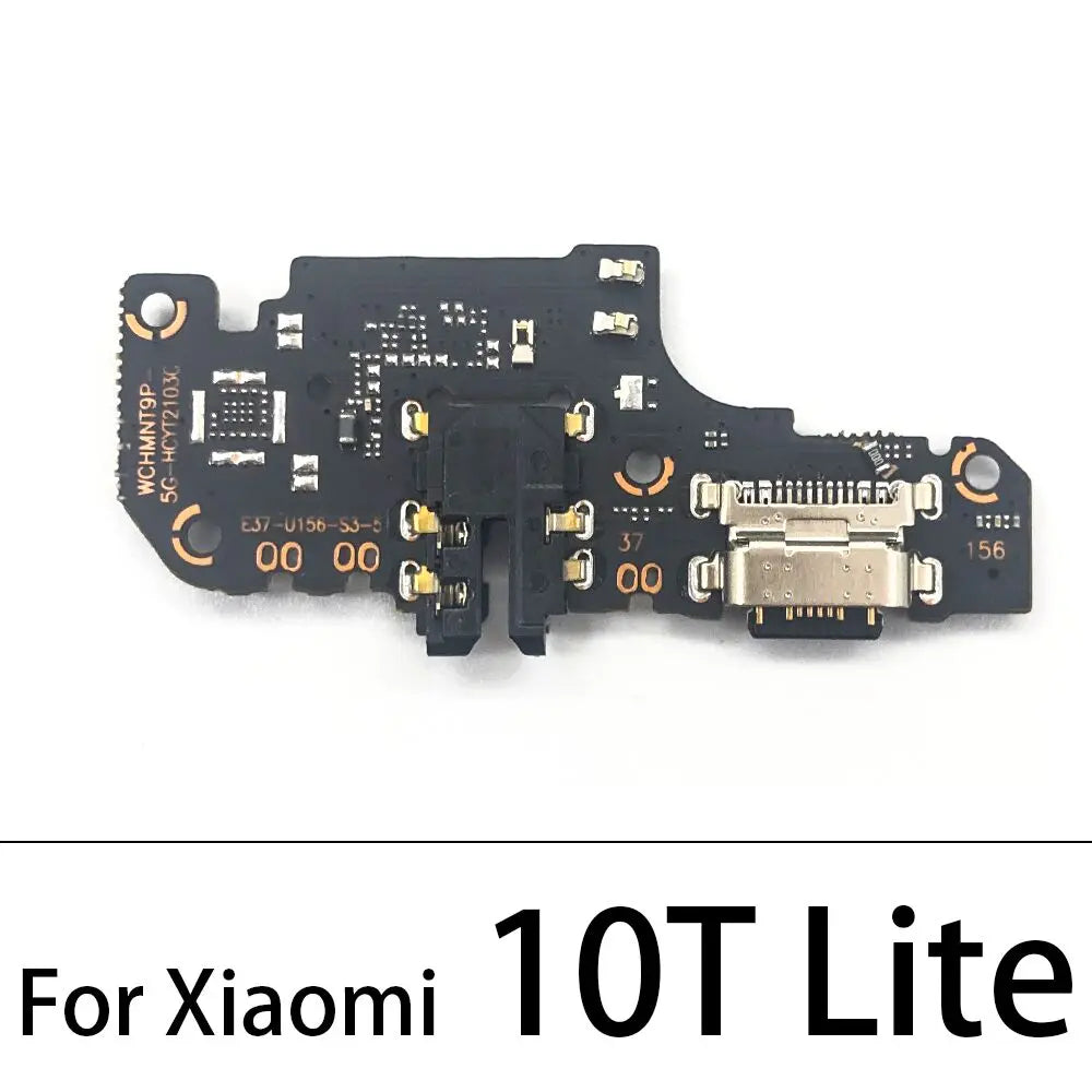 New USB Charging Port Board Flex Cable Connector Parts For Xiaomi Mi 8 9 9T 10T 10 11 12 Lite Pro Microphone Module  Xiaomi  Xiao mi phone repair parts