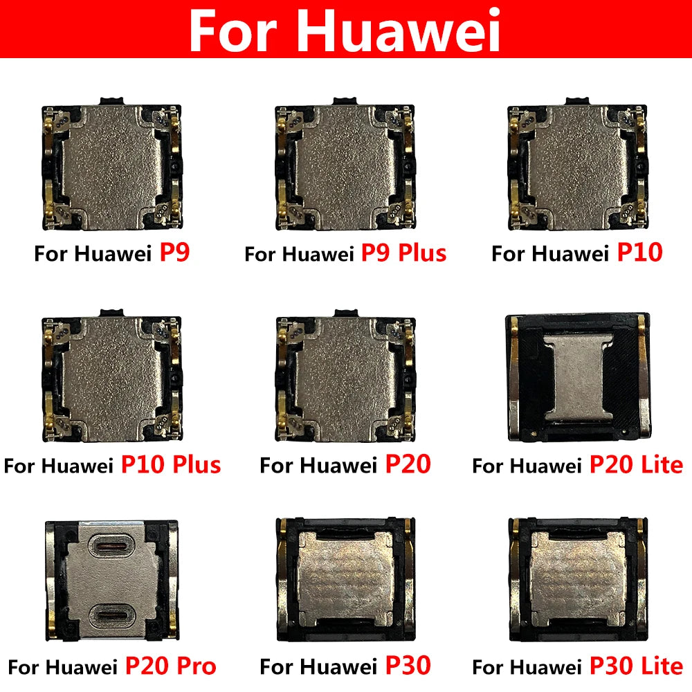 Earpiece Ear Speaker Sound Receiver Flex Cable For Huawei P9 P10 Plus P20 P30 Lite P40 Pro Lite E 5G Plus Replacement Part Huawei phone repair parts