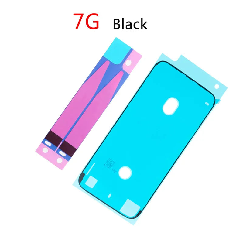 2pcs/set Battery Adhesive Sticker Strips + LCD Display Waterproof Seal Adhesive Sticker for iPhone 6S 7 8 Plus X iPhone phone repair parts
