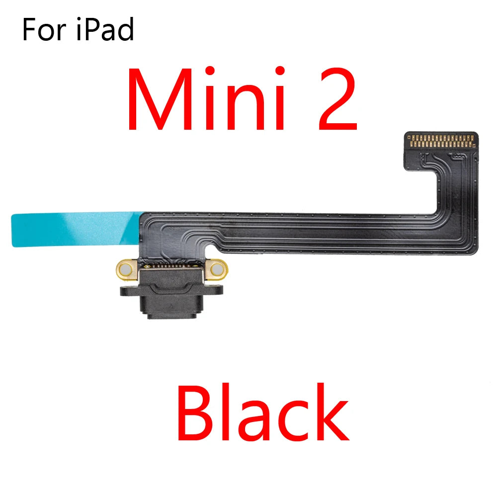 USB Charger Connector Port Plug Flex Cable For iPad Mini 1 2 3 4 5 Power Charging Dock Port Flex Repair Parts  iPad repair parts