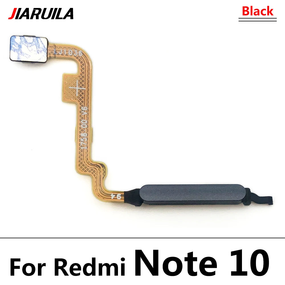 Fingerprint For Xiaomi Redmi Note 9 10 Pro 9s Poco X3 Pro M3 Home Button Fingerprint Menu Return Key Sensor Flex Cable Xiaomi  Xiao mi phone repair parts