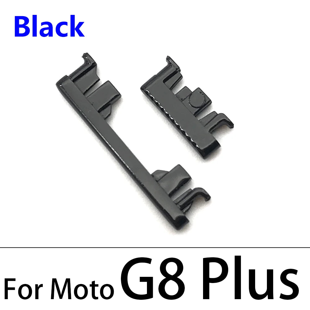 10Pcs Power Button Volume Side Key For Motorola For Moto G5 G7 G6 G8 G9 Plus Play Power Motorola phone repair parts