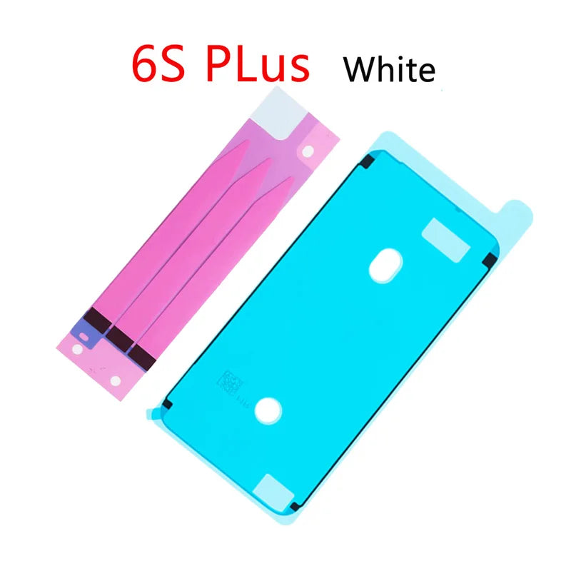 2pcs/set Battery Adhesive Sticker Strips + LCD Display Waterproof Seal Adhesive Sticker for iPhone 6S 7 8 Plus X iPhone phone repair parts