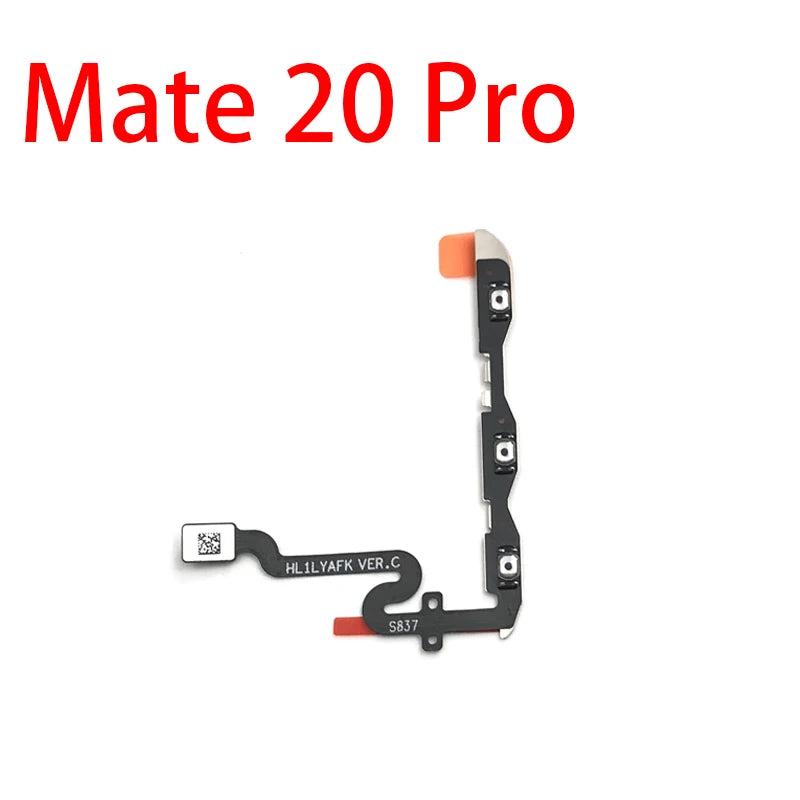 Power Switch On/Off Button Volume control Key Button Flex Cable For Huawei Mate S 7 8 9 10 30 Lite 20 Pro 20X Max Huawei phone repair parts